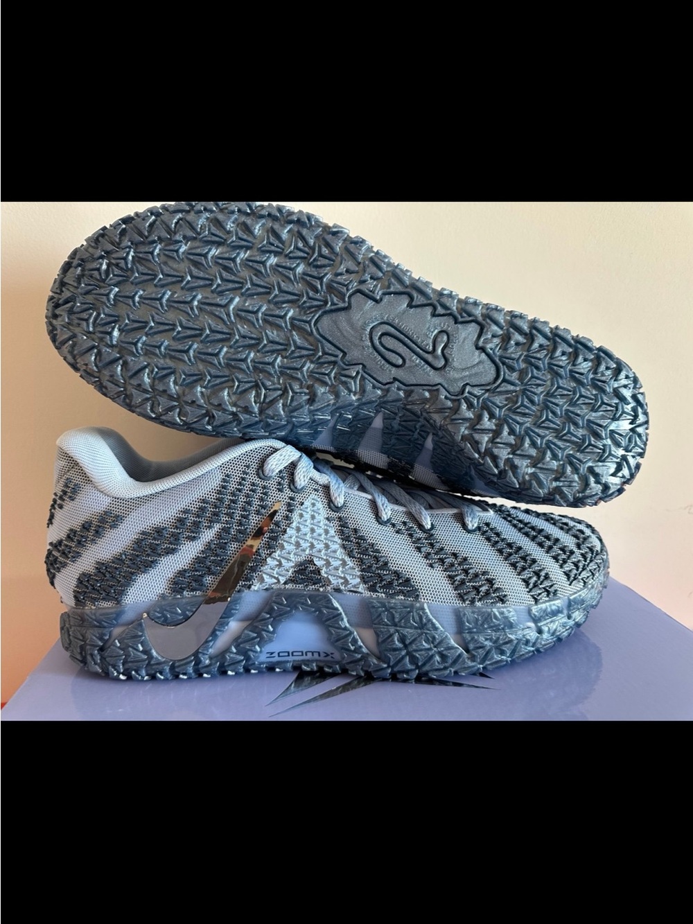 Nike Ja 3 Low-Top Athletic Shoes in Gray and Black